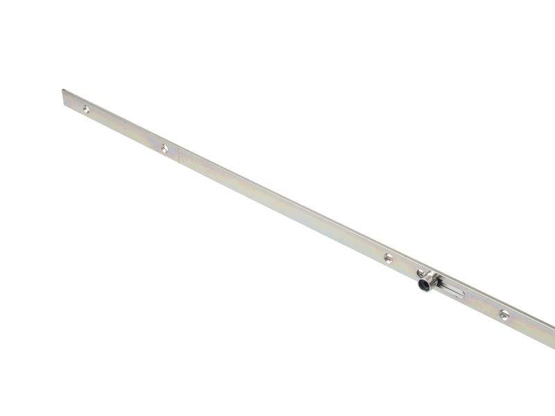 Замок Maxbar №856 привод от ручки F16/40/92/8мм, с 4 роликовыми цапфами удлиняемый Серебристый — изображение 2