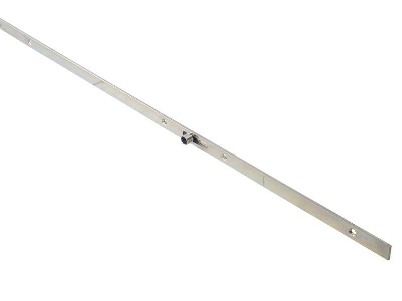 Замок Maxbar №856 привод от ручки F16/40/92/8мм, с 4 роликовыми цапфами удлиняемый Серебристый — изображение 3
