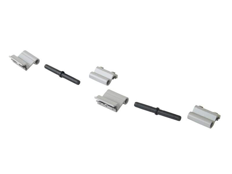Комплект поворотный Giesse Classic V.02, серебро RAL9006, 01188970