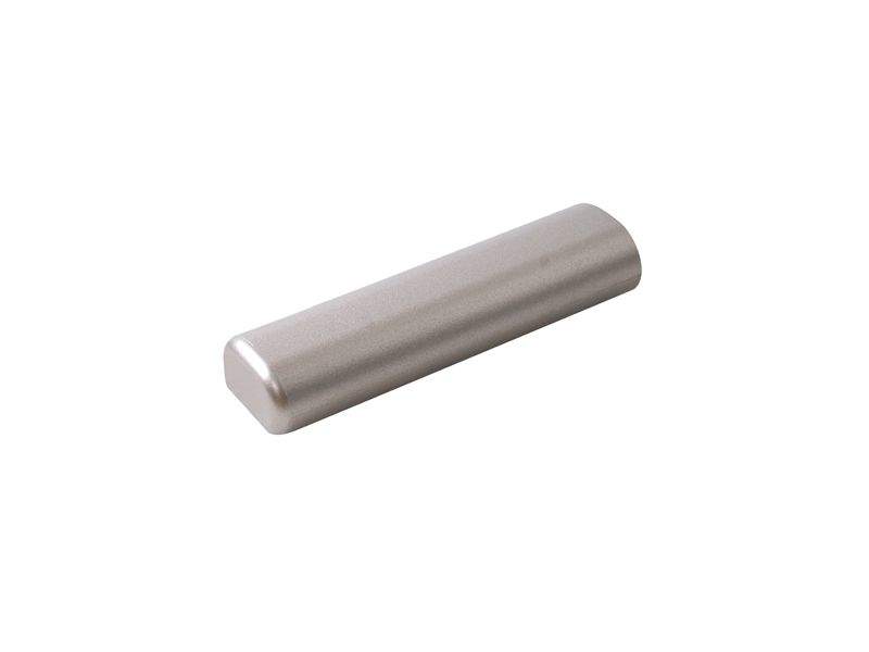 Накладка декоративная нижней фальцевой петли FEB левая титан матовый светлый — изображение 3