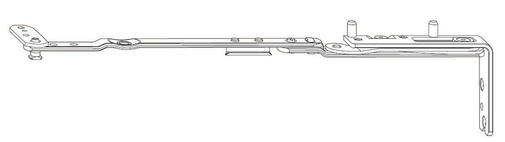 Ножницы на раме лев. 250 №207 Thyssen, Deceuninck Designo II NT