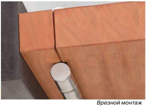 Петля барная 175 мм, для деревянных дверей шириной 37-50 мм, весом до 43 кг, сталь, цвет хром матовый (2 петли в комплекте) — изображение 5
