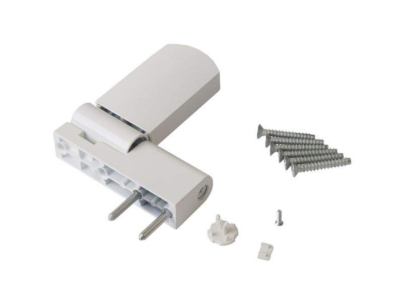 Петля дверная Maxbar PS 27 (14-17,5/105-42) RAL 9016 E, Белый — изображение 2