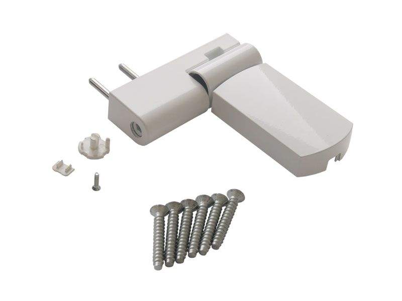 Петля дверная Maxbar PS 27 (14-17,5/105-42) RAL 9016 E, Белый — изображение 3