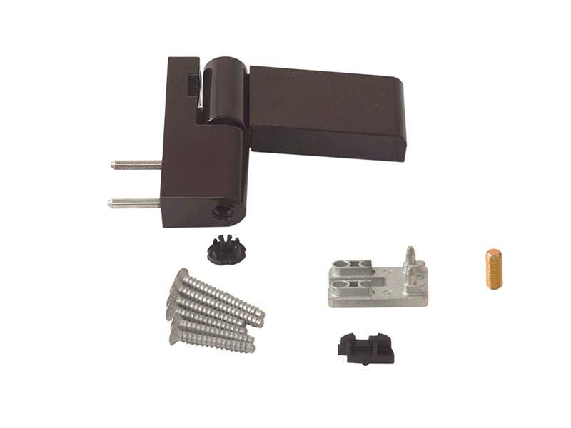 Петля дверная Roto Solid 150 P (110 кг), 17-20,5 мм RAL 8077, Коричневый — изображение 2