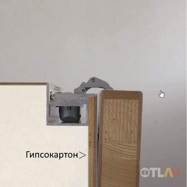 Петля скрытая для компланарных дверей, универсальная, 3D, 130x32/25 мм, 60 кг, цамак и алюминий, с 4 накладками и 4 винтами для крепления накладок, черный матовый — изображение 12