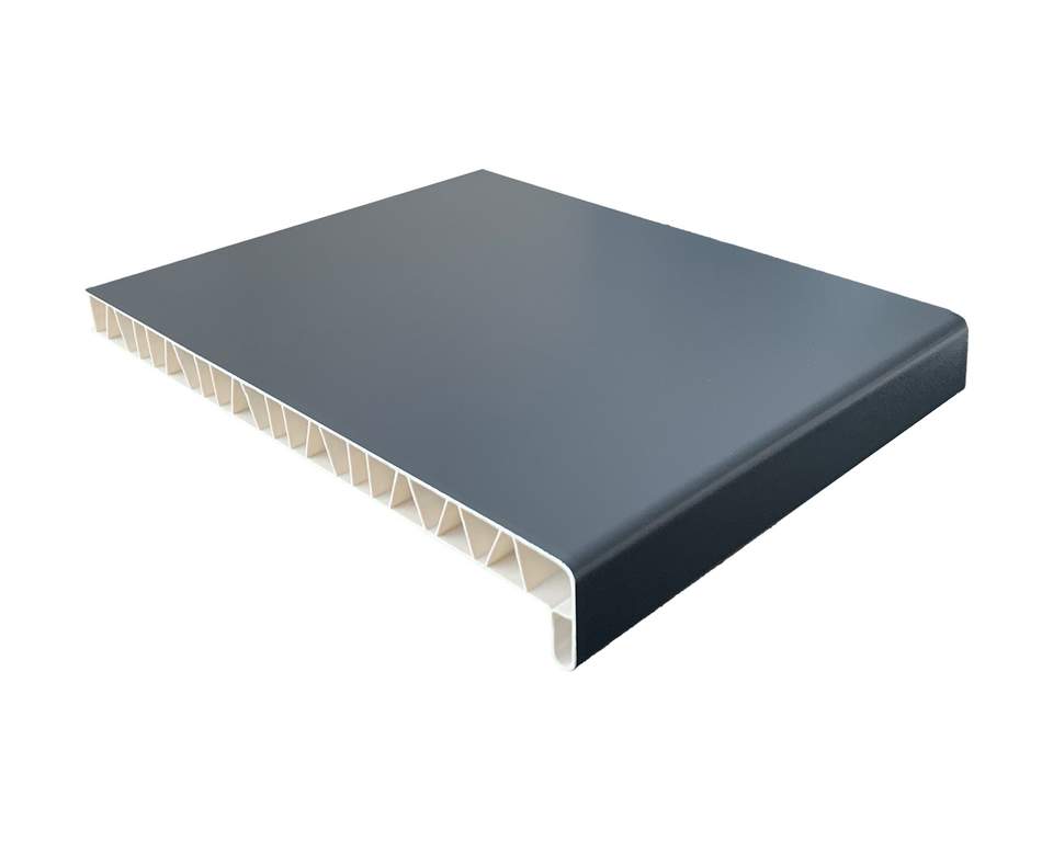 Подоконник пластиковый BAUSET МПР-40 /150/ антрацит /6,0м/ — изображение 2