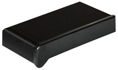 Подоконник пластиковый Moeller LD S 30 /200/ ЧЕРНЫЙ УЛЬТРАМАТ /5,5м/ (clean-touch)