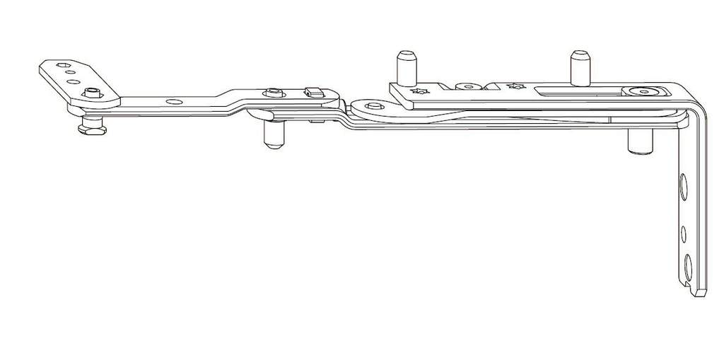 Петля поворотная прав. H. FZ 30 Designo II L. NT